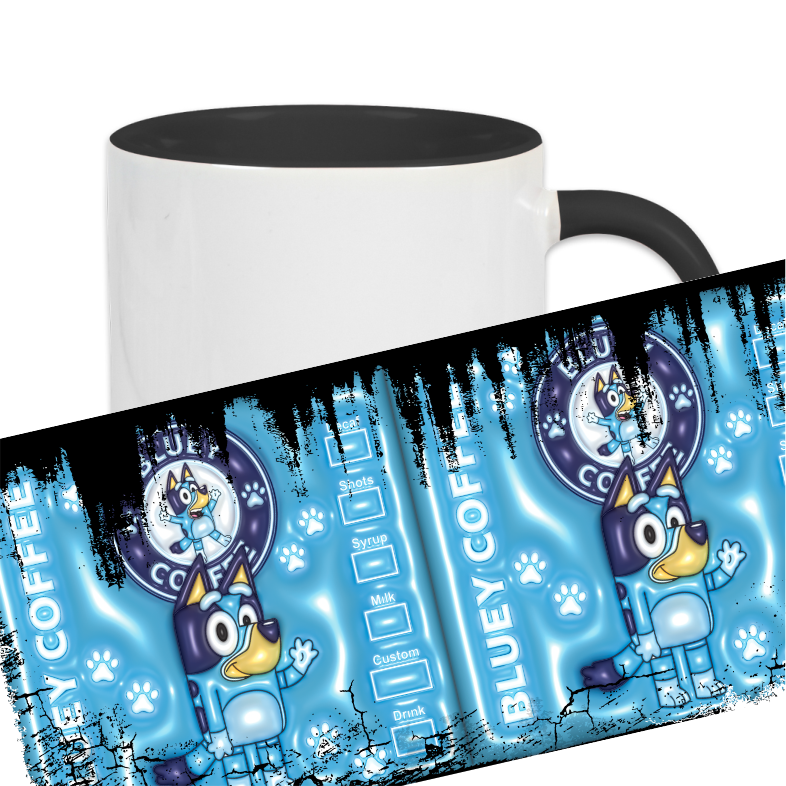 Vintage Becher Pokemon Bluey