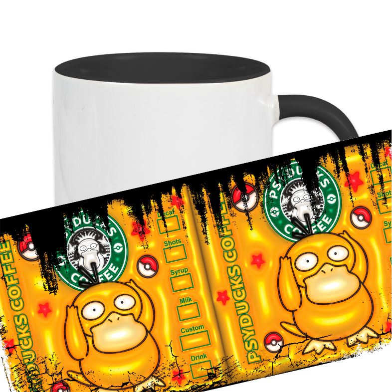 Vintage Becher Pokemon Psyducks