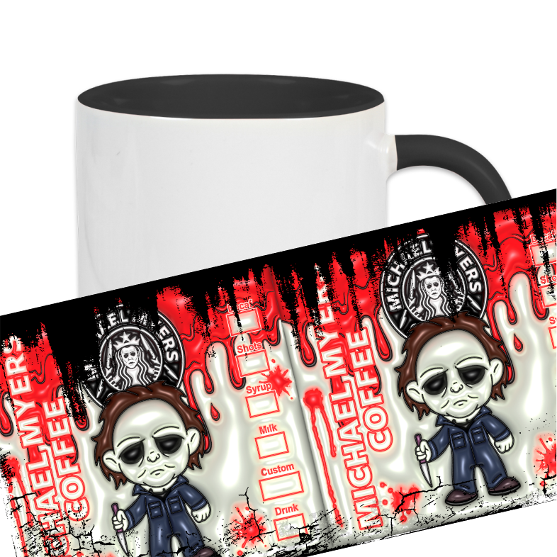 Vintage Becher Michael Myers Coffee