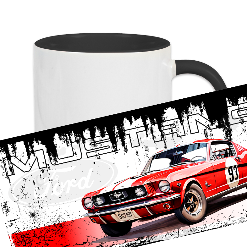 Vintage Becher Ford Mustang