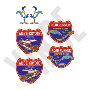Aufkleber-Set History S78 Roadrunner Coyote