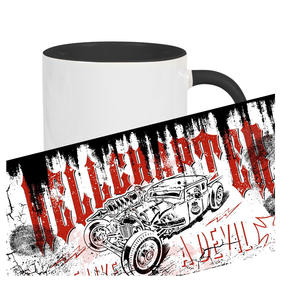 Vintage Becher Hellchapter RED
