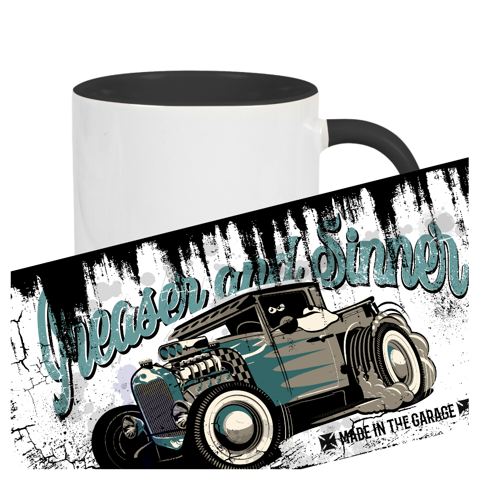 Vintage Becher Greaser and Sinner