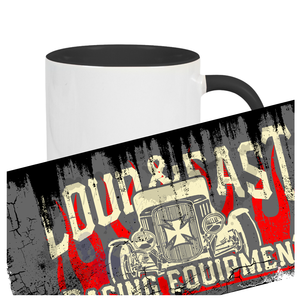 Vintage Becher Loud & Fast