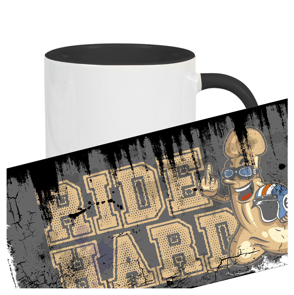 Vintage Becher RIDE HARD
