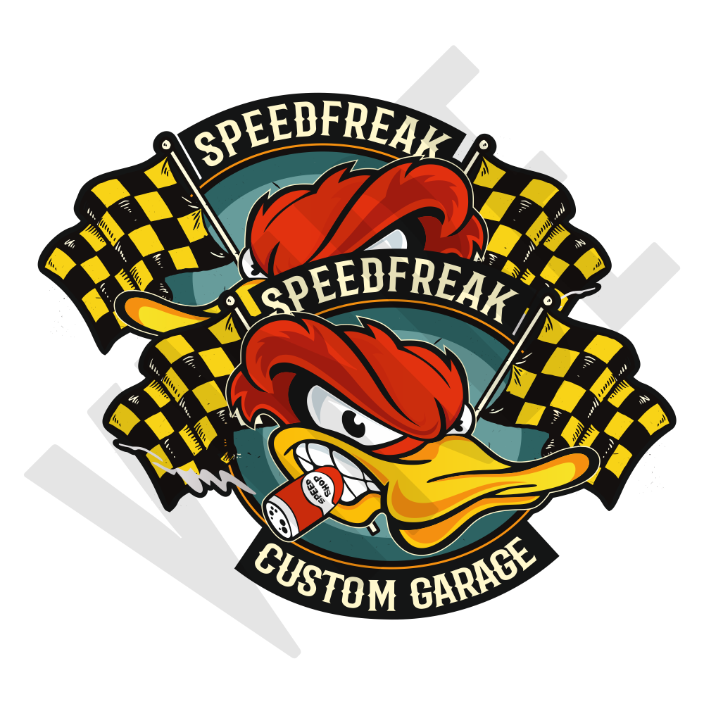 Aufkleber Speedfreak - U21