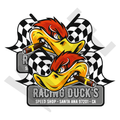Aufkleber 2er Set Racing Ducks