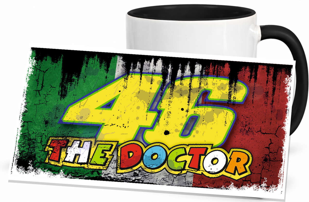 Vintage Becher The Doctor Rossi 46