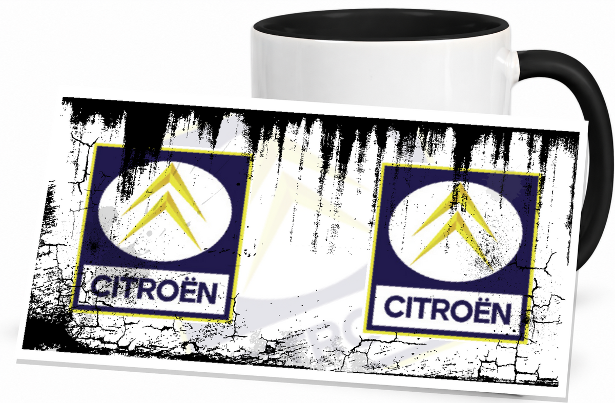 Vintage Becher Citroen