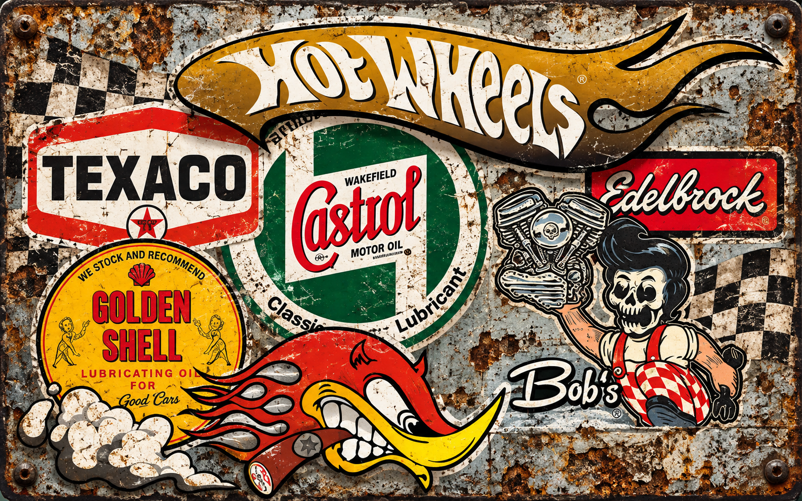 Neue US-Car-Sticker und Stickersets im VINBE Vintage-Stil