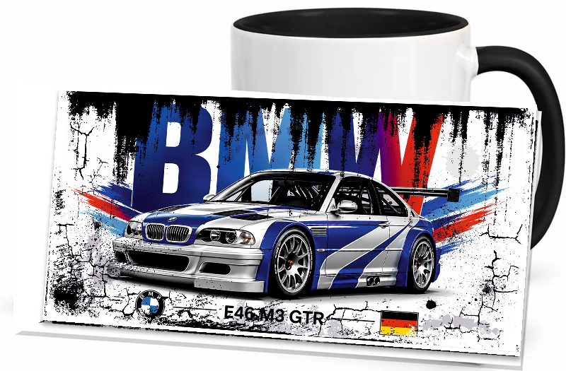 Vintage Becher BMW E46 M3 GTR