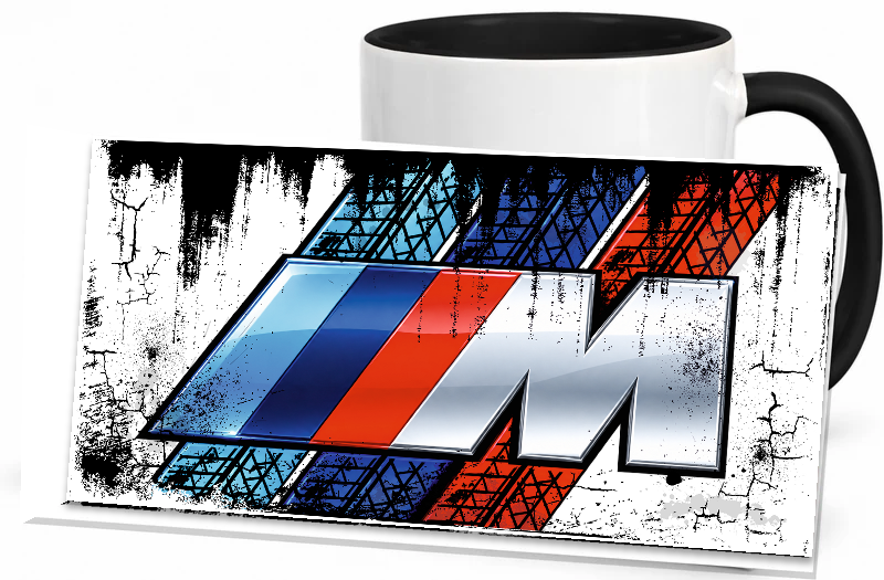 Vintage Becher BMW M Logo