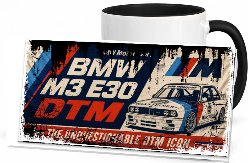 Vintage Becher BMW M3 E30 DTM