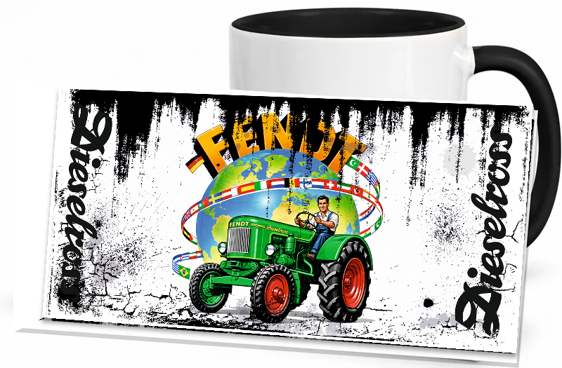 Vintage Becher Fendt Agrar