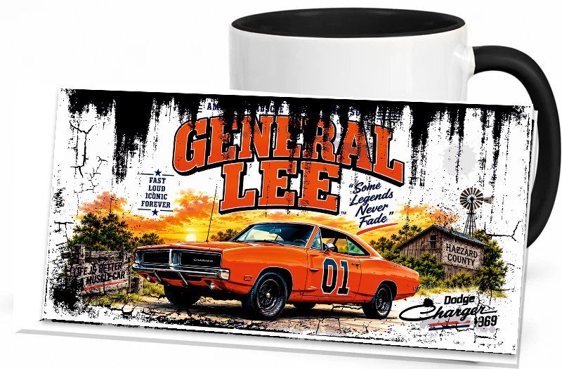 Vintage Becher General Lee Dodge Charger