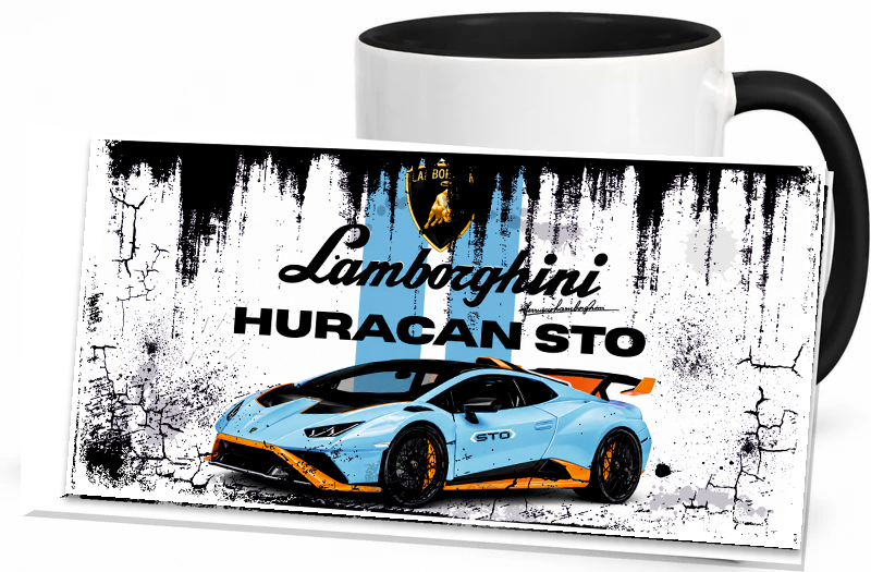 Vintage Becher Lamborghini Huracán STO