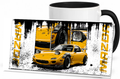Vintage Becher Mazda RX-7 Gelb
