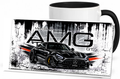 Vintage Becher Mercedes AMG GT Schwarz