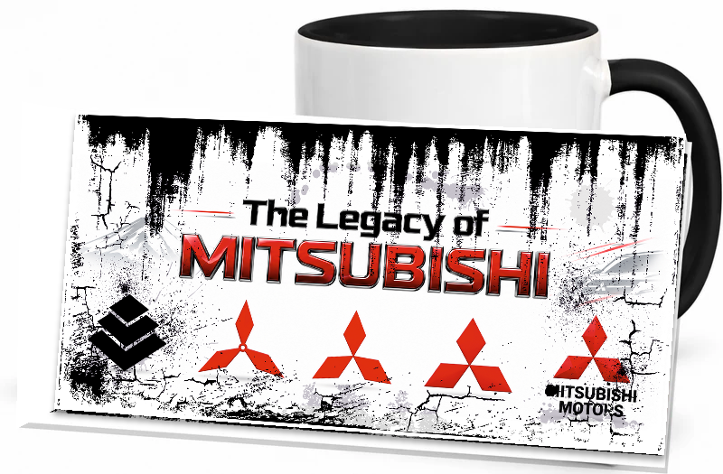 Vintage Becher Mitsubishi Legacy