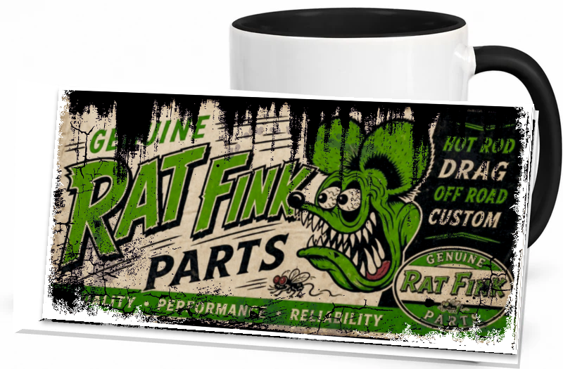 Vintage Becher Rat Fink Parts