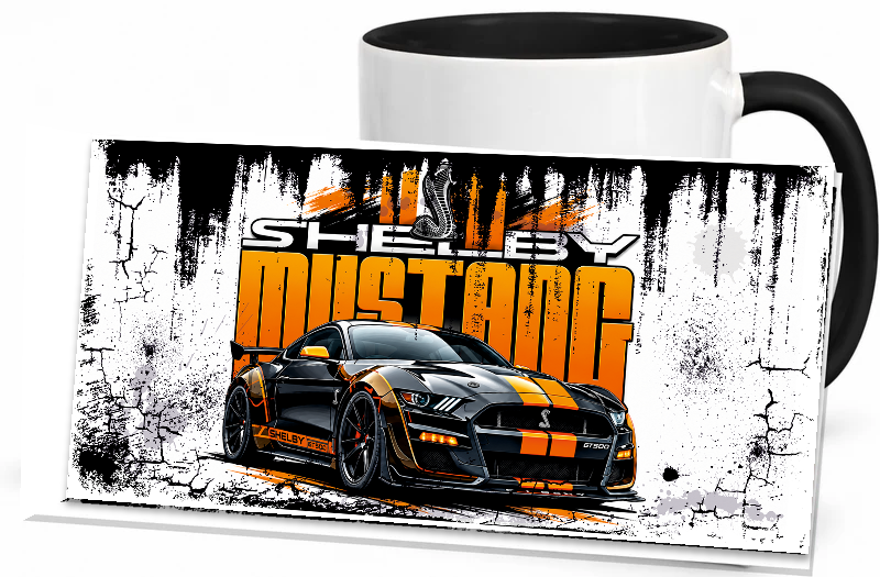 Vintage Becher Shelby Mustang GT500