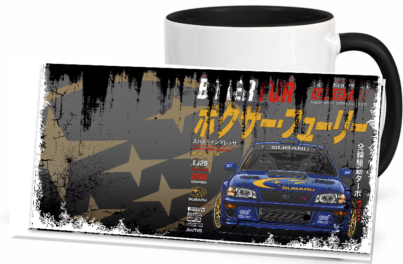 Vintage Becher Subaru Impreza Rally