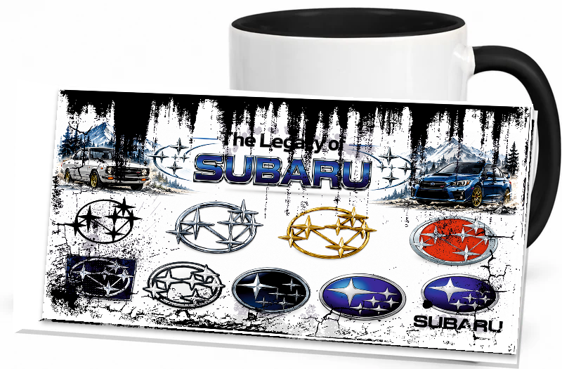 Vintage Becher Subaru Legacy