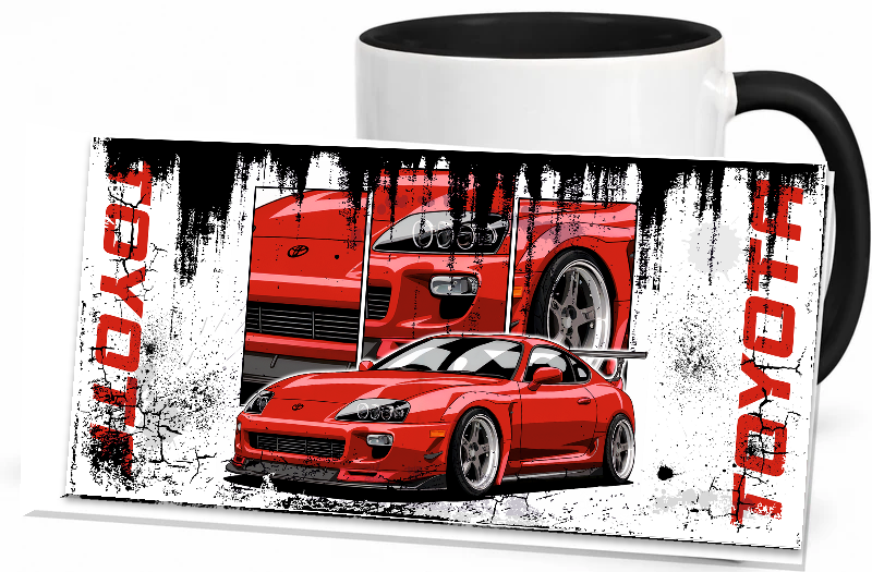 Vintage Becher Toyota Supra
