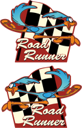 Aufkleber-2er Set Roadrunner - U2