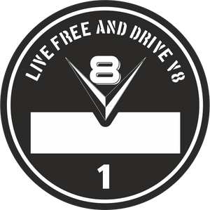 Aufkleber- FS V8 - T3