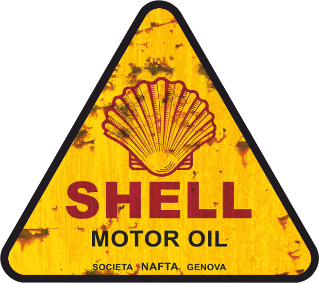 Aufkleber Shell - G13