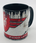 Vintage Becher Zündapp red