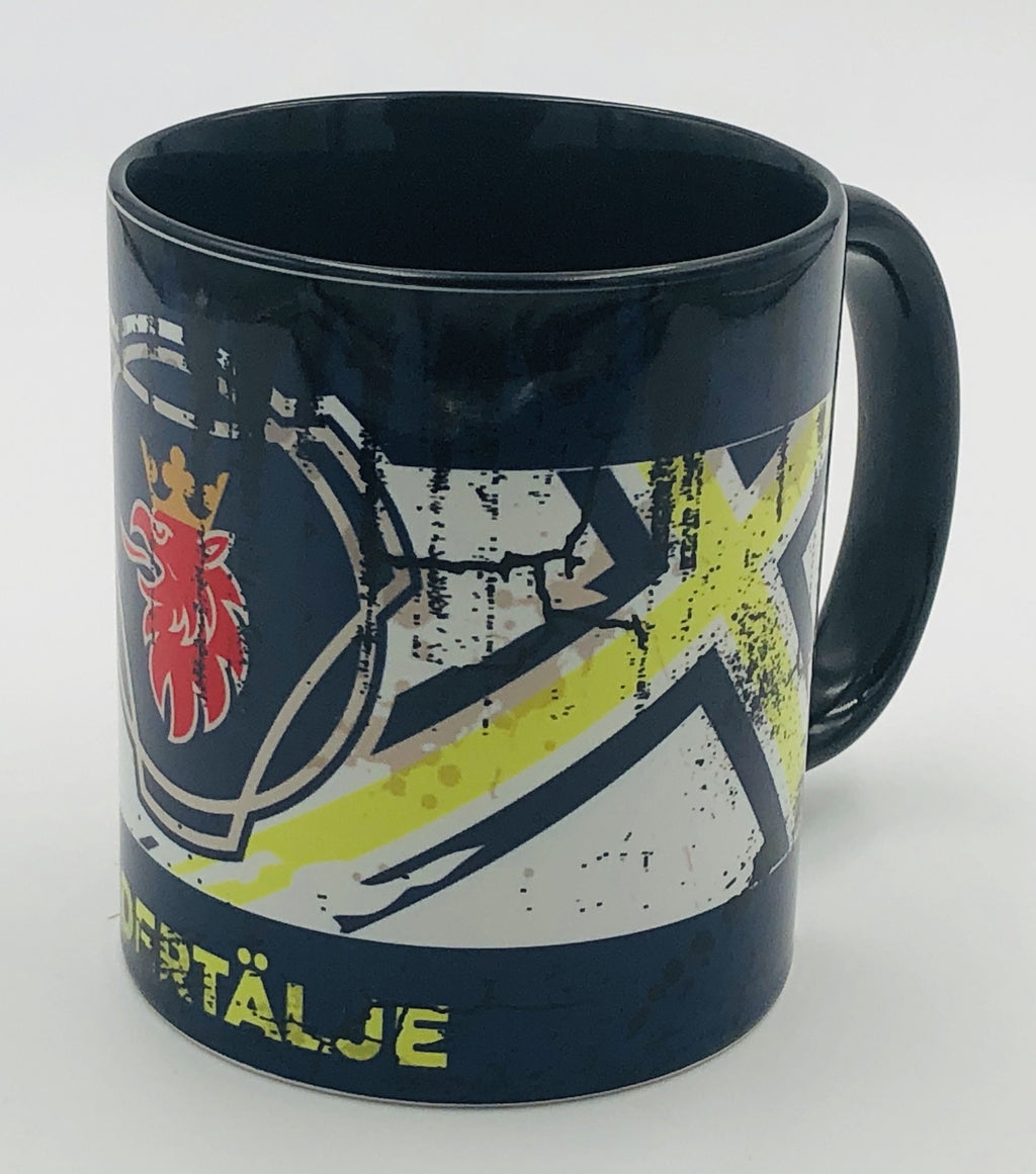 Vintage Becher Scania Schwedenkreuz