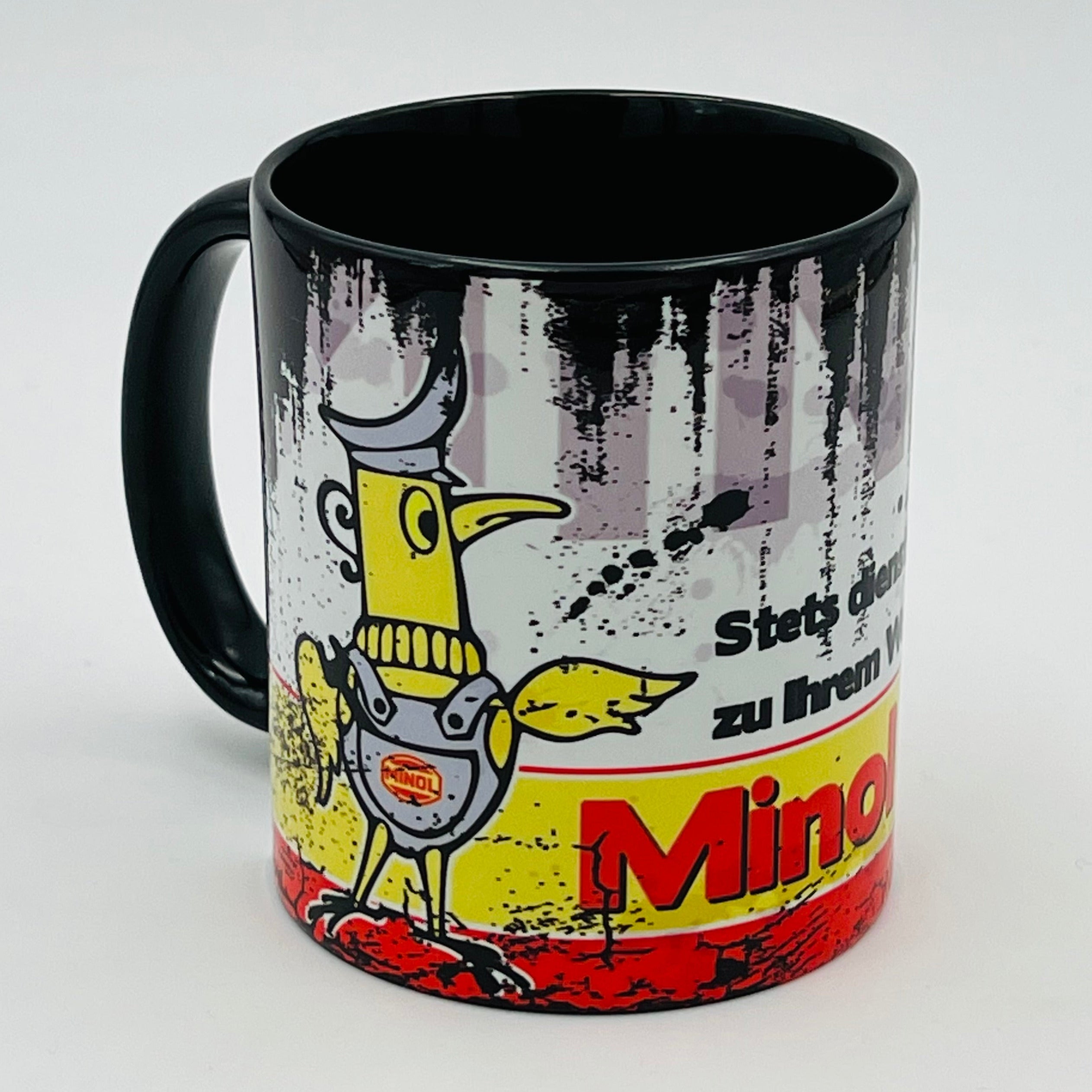 Vintage Becher Minol Pirol