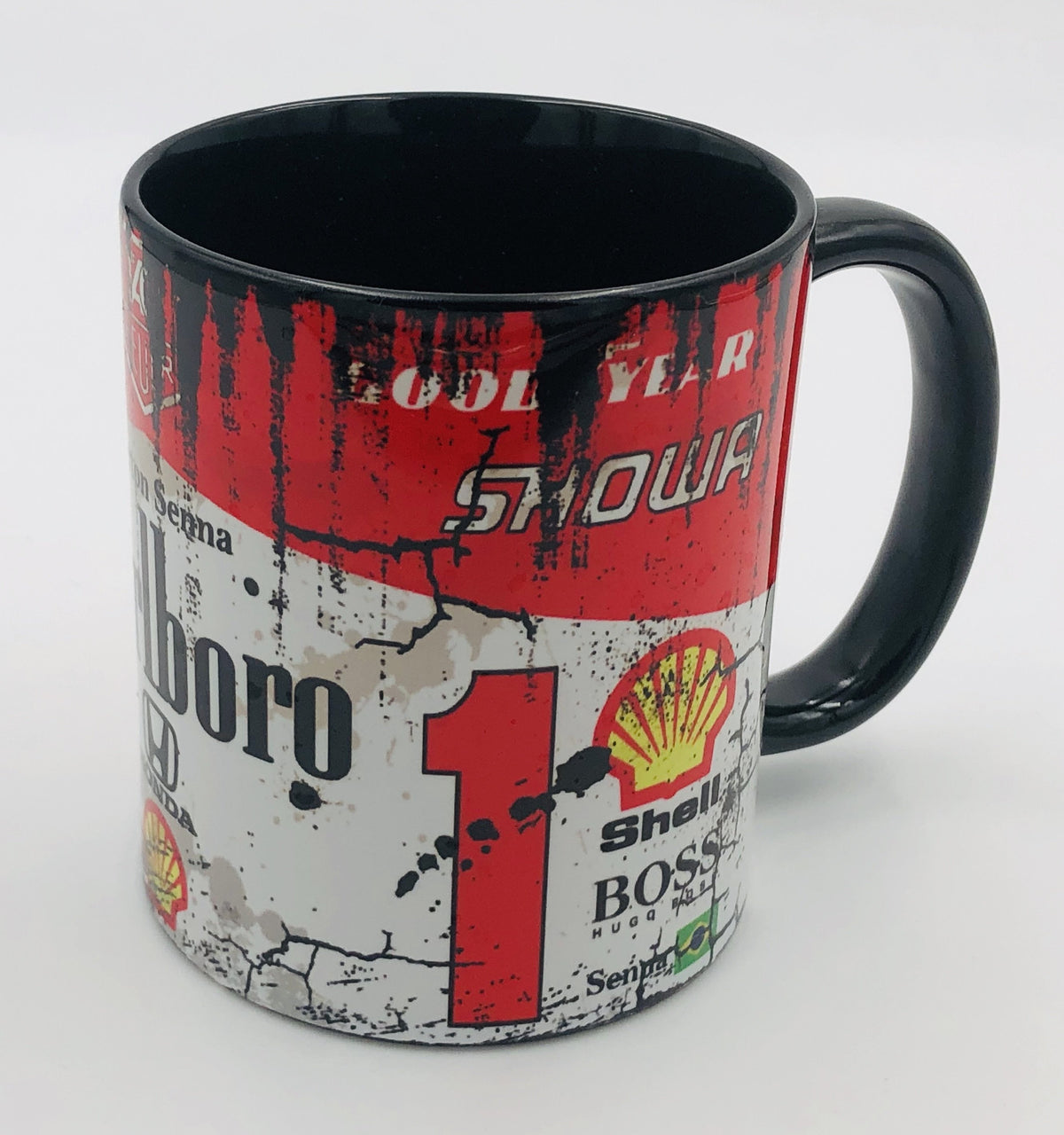Vintage Becher F1 Senna #1