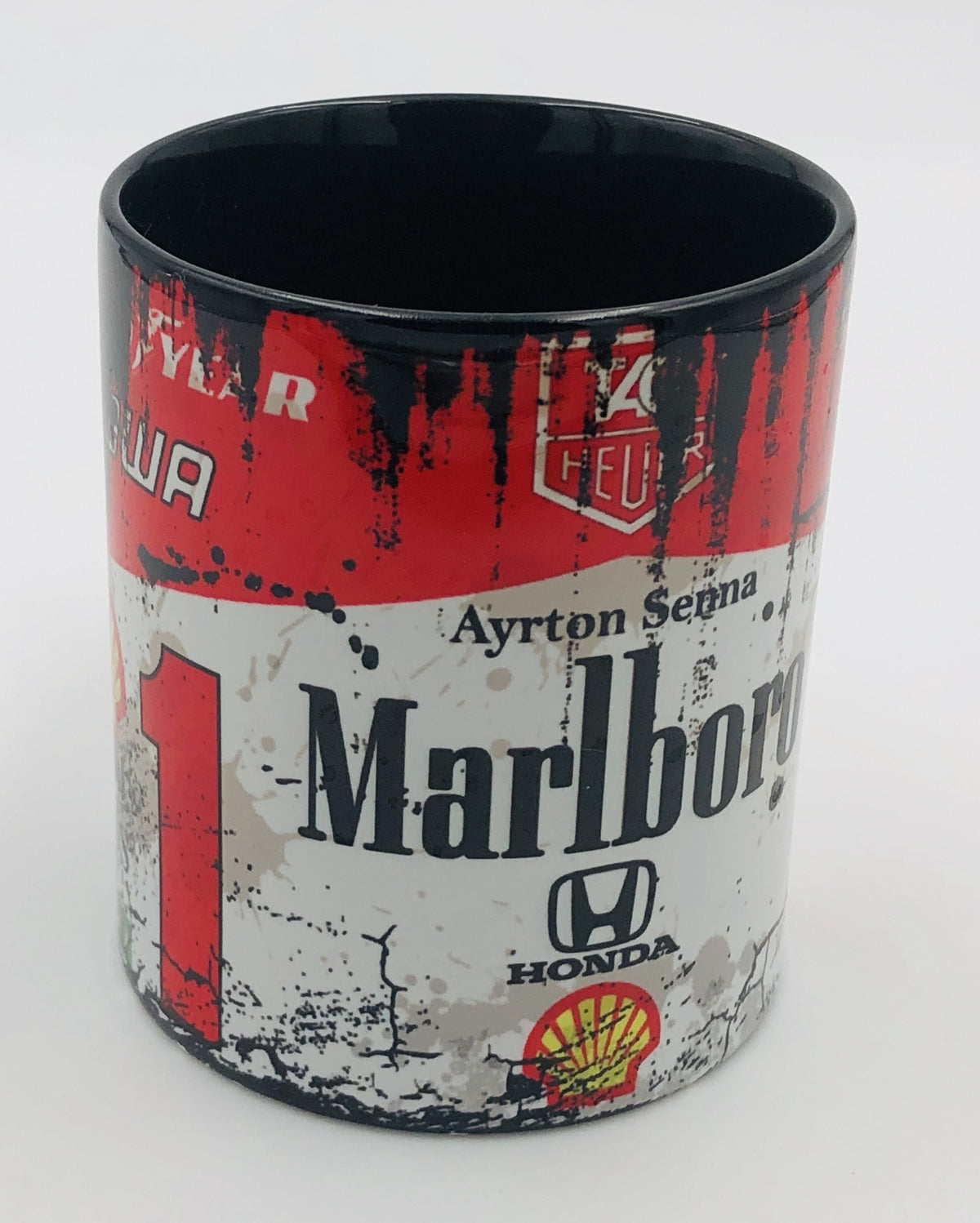 Vintage Becher F1 Senna #1