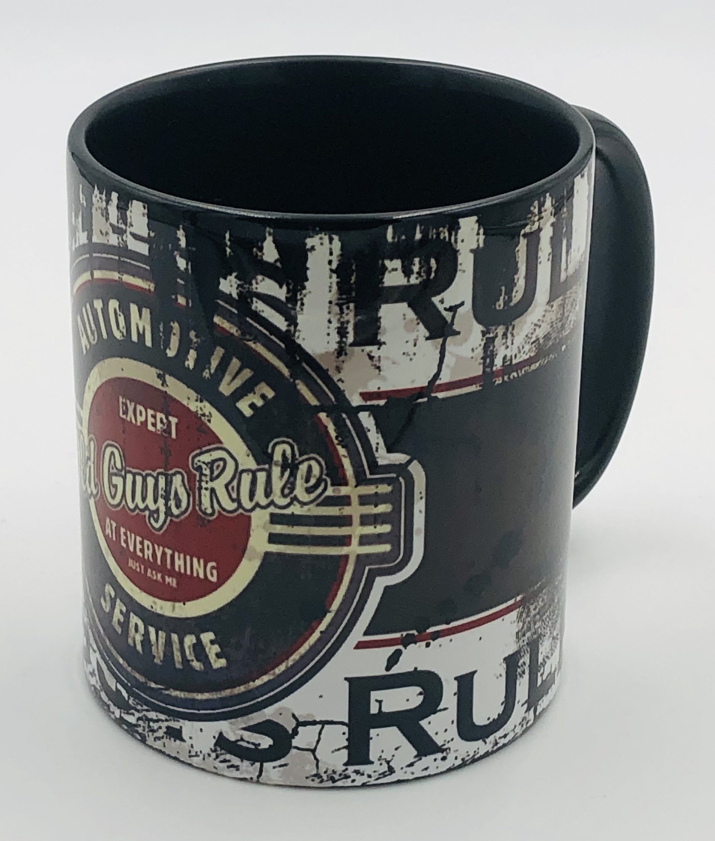 Vintage Becher Old Guys Rule