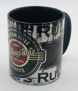 Vintage Becher Old Guys Rule