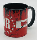 Vintage Becher DR Reichsbahn rot