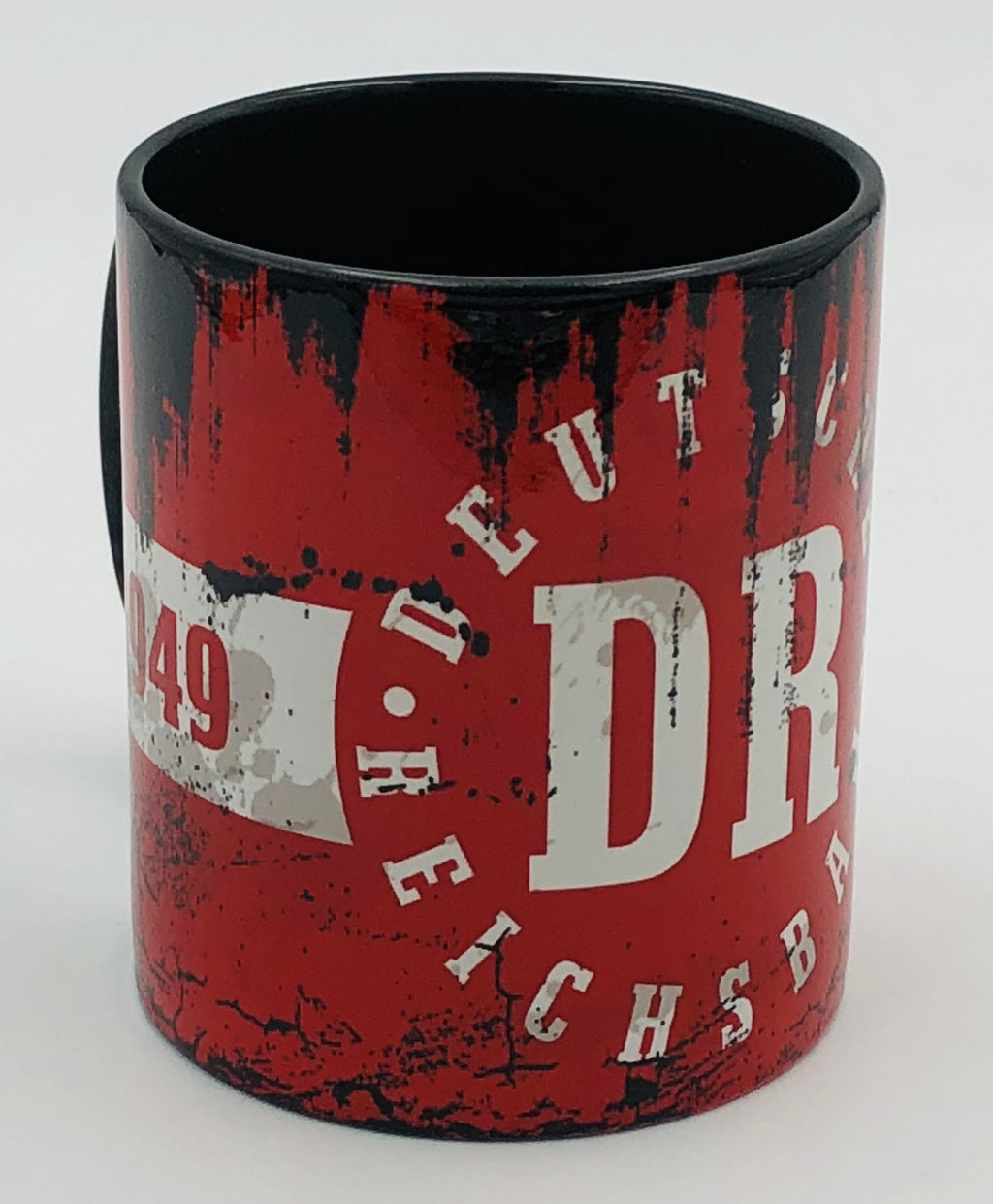 Vintage Becher DR Reichsbahn rot