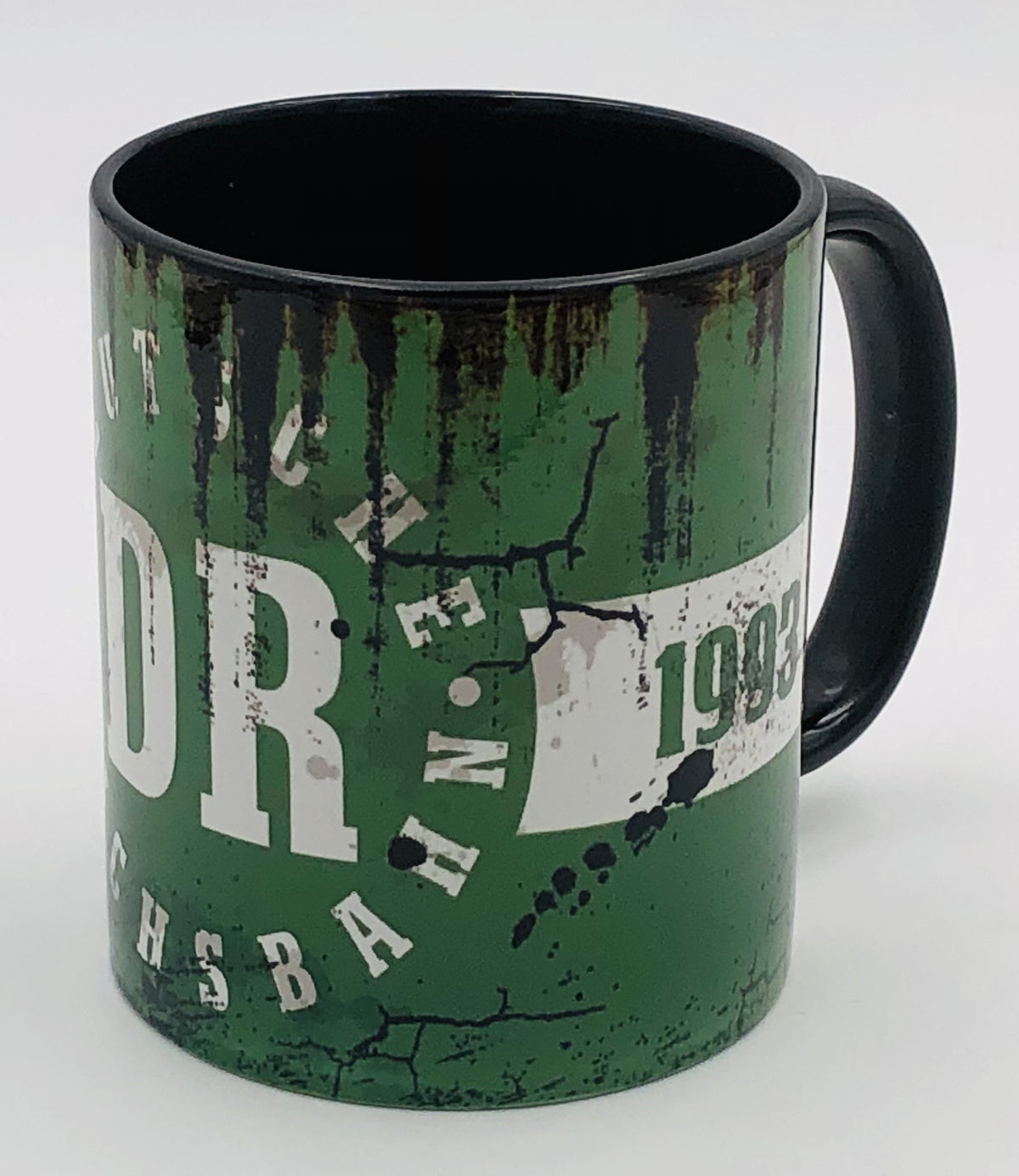 Vintage Becher DR Reichsbahn grün