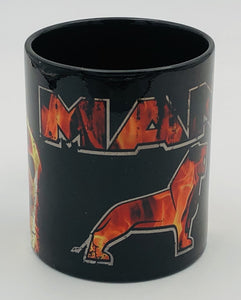 Vintage Becher MAN Flames