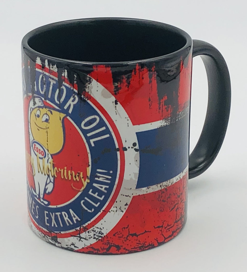 Vintage Becher Esso Oil