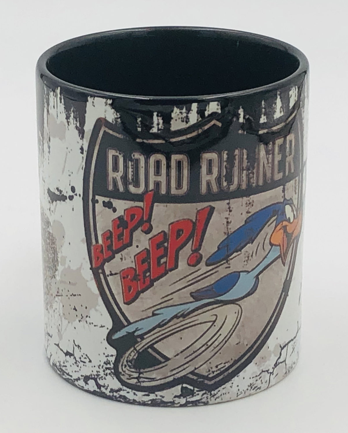 Vintage Becher Roadrunner Wappen