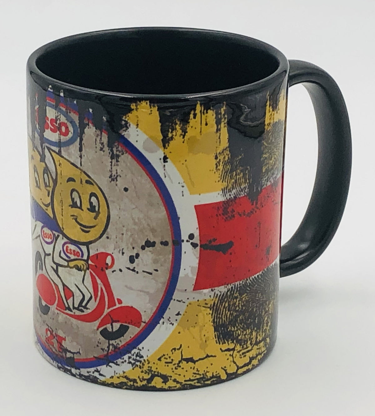 Vintage Becher Esso Roller