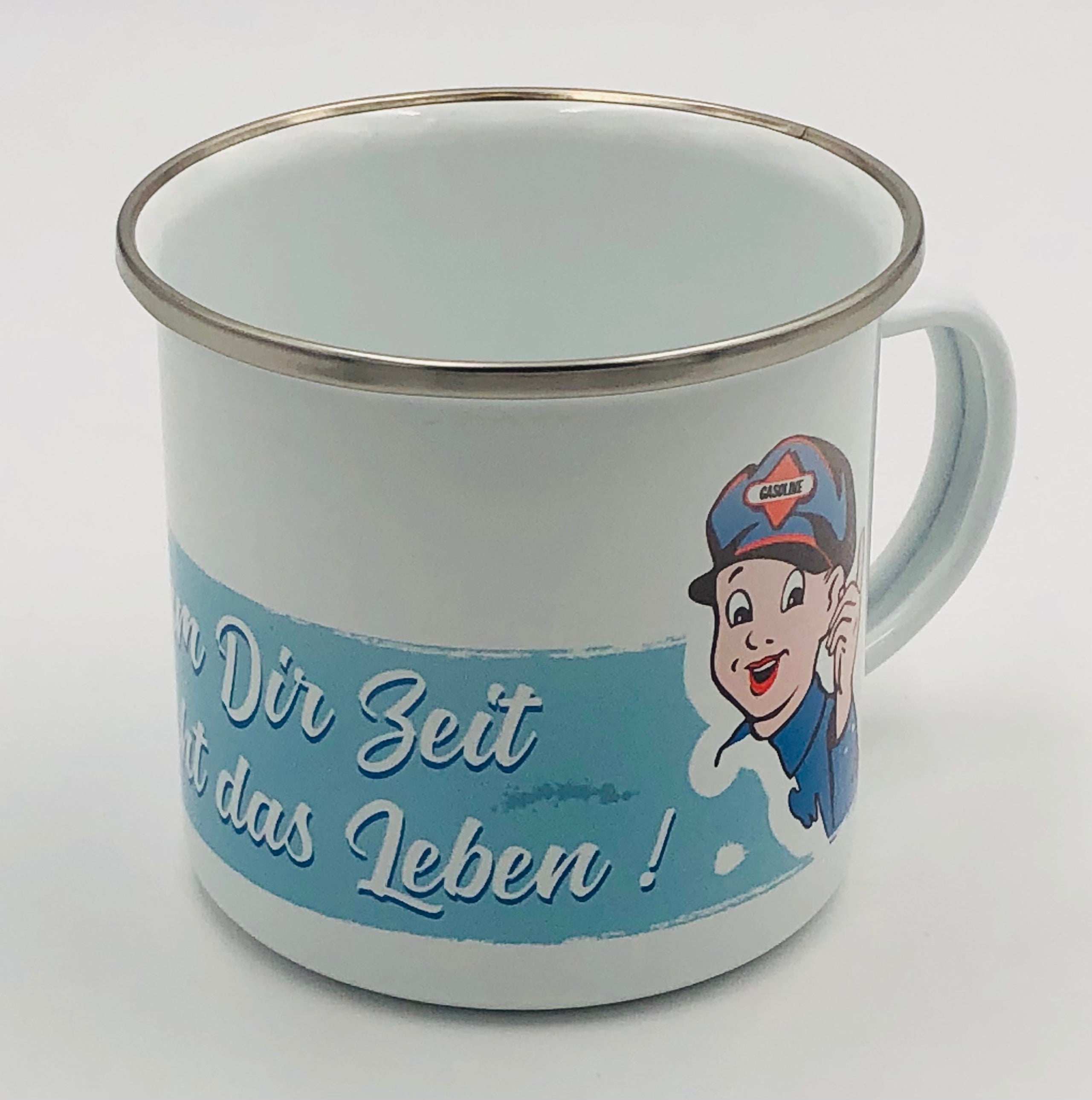 Vintage Becher Nimm Dir Zeit