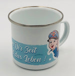 Lade das Bild in den Galerie-Viewer, Vintage Becher Nimm Dir Zeit
