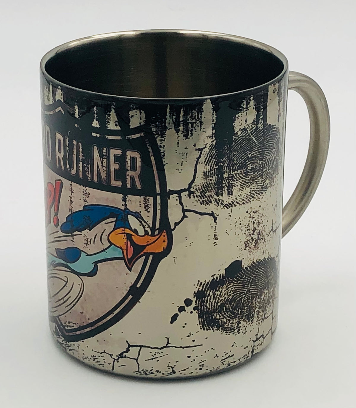 Vintage Becher Roadrunner Wappen