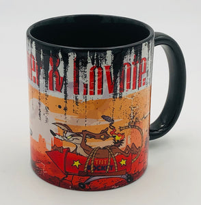 Vintage Becher Coyote & Roadrunner
