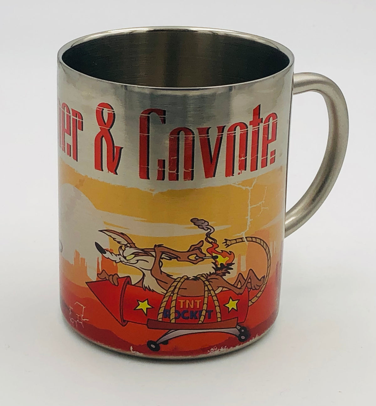 Vintage Becher Coyote & Roadrunner